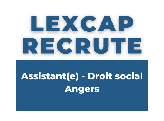 Image de Le Cabinet LEXCAP recrute à Angers !